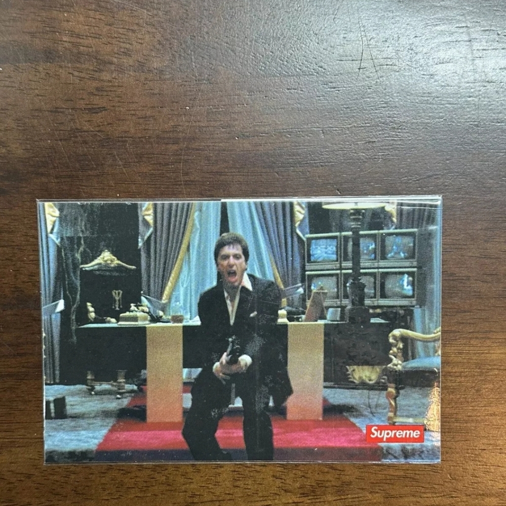 Supreme Scarface Say Hello to My Little Friend Sticker 100% Authentic FW17